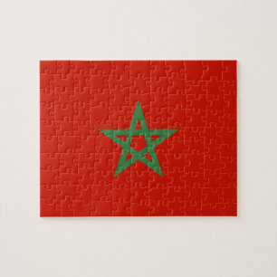 Puzzle drapeau marocain