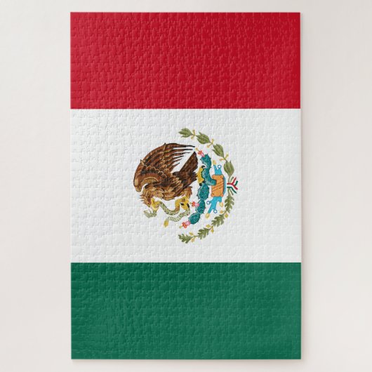 Puzzle Drapeau mexicain - Drapeau mexicain (Vertical)
