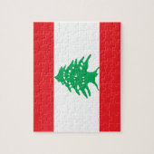 Puzzle Drapeau national du Liban (Vertical)