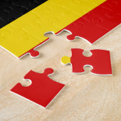 Puzzle Drapeau national du monde de l'Ouganda (Côté)