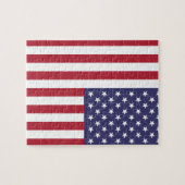 Puzzle Drapeau national du monde des Etats-Unis (Horizontal)