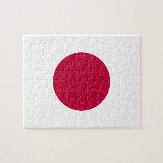 Puzzle Drapeau national du monde du Japon (Horizontal)