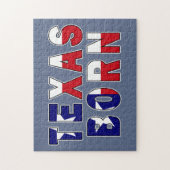 Puzzle Drapeau né au Texas (Vertical)
