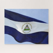 Puzzle drapeau nicaraguayen (Horizontal)