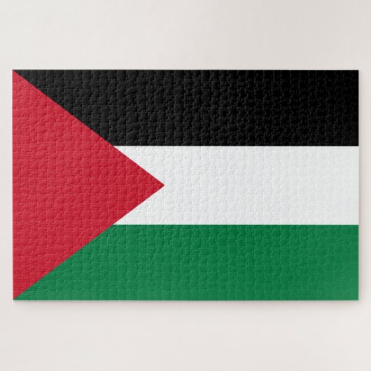 Puzzle Drapeau palestinien (Palestine) (Horizontal)