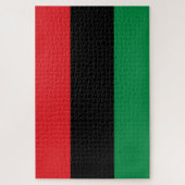 Puzzle Drapeau panafricain UNIA (Vertical)