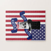 Puzzle Drapeau patriotique américain (Horizontal)