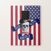 Puzzle Drapeau patriotique américain (Vertical)