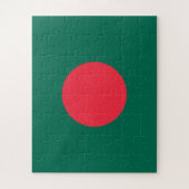 Puzzle Drapeau patriotique bangladais (Vertical)
