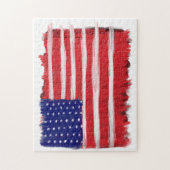 Puzzle Drapeau peint d'art populaire (Vertical)