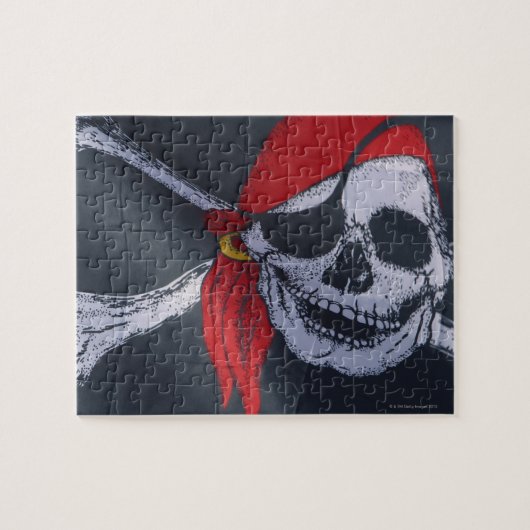 Puzzle Drapeau pirate (Horizontal)