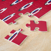 Puzzle Drapeau PolkaDot de Corée du Sud (Côté)