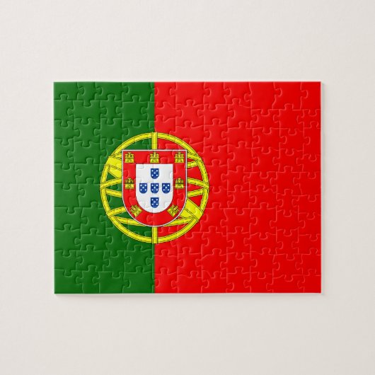Puzzle Drapeau portugais (Horizontal)