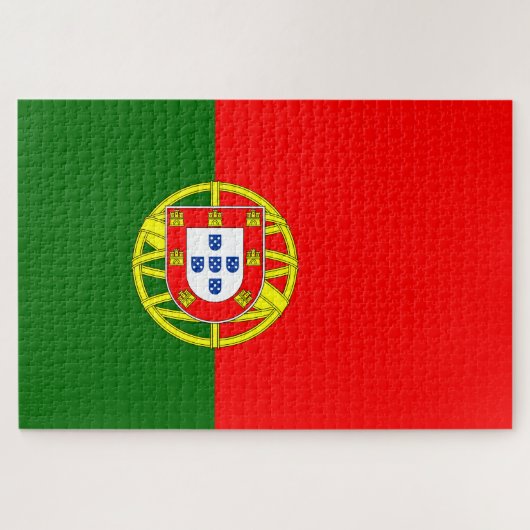 Puzzle Drapeau portugais (Portugal) (Horizontal)