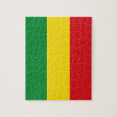 Puzzle Drapeau rastafarien Rasta Ethiopie (Vertical)