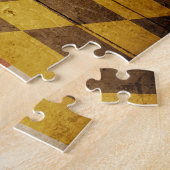 Puzzle Drapeau robuste du Maryland (Côté)