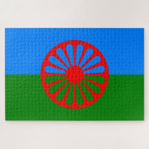 Puzzle Drapeau romani
