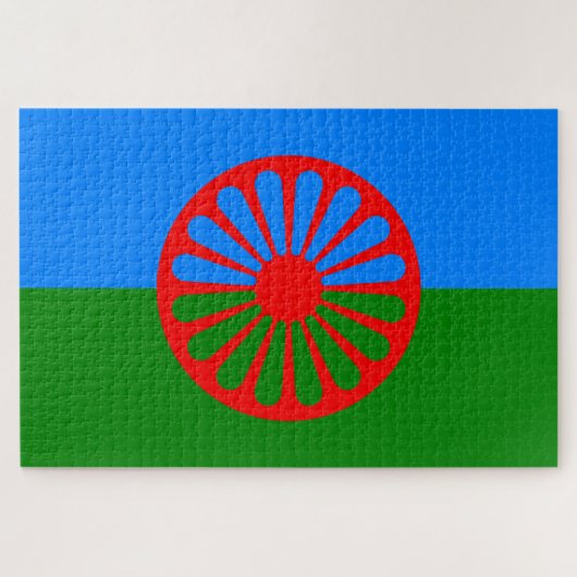 Puzzle Drapeau romani (Horizontal)