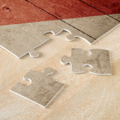 Puzzle Drapeau rude de l'Alabama (Côté)