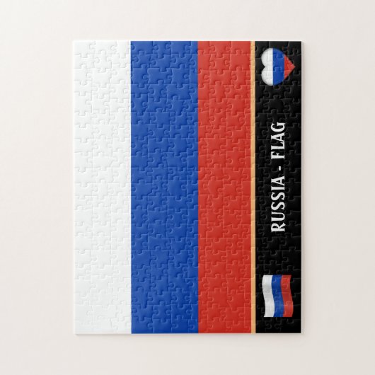 Puzzle Drapeau russe / Russie (Vertical)
