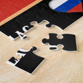 Puzzle Drapeau russe / Russie Jigsaw Puz (Côté)