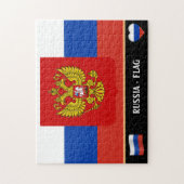 Puzzle Drapeau russe / Russie Jigsaw Puz (Vertical)