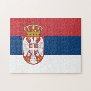 Puzzle Drapeau Serbie