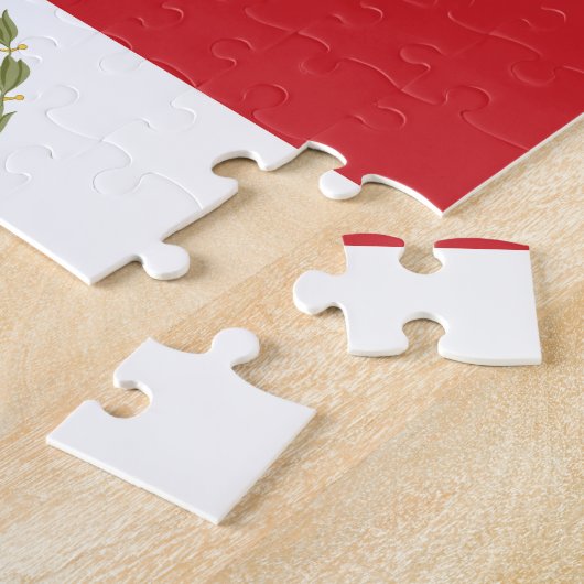 Puzzle Drapeau simple du Mexique (Côté)