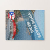 Puzzle Drapeau souriant de Porto Rico (Horizontal)