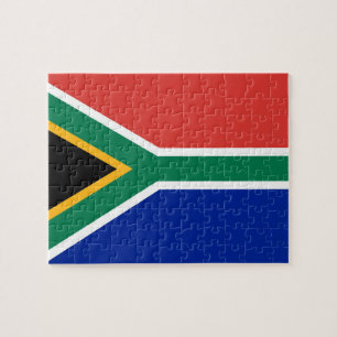 Puzzle drapeau sud-africain