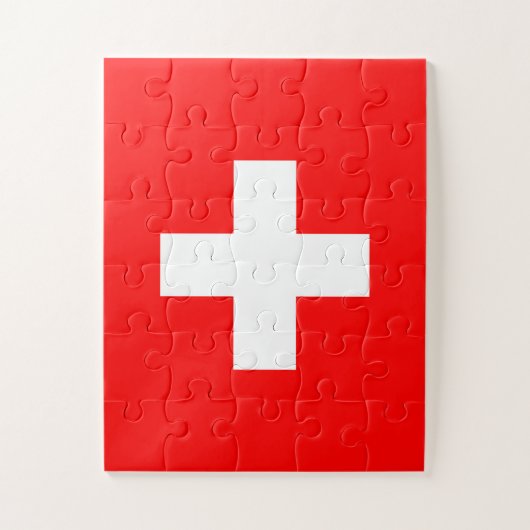 Puzzle Drapeau Suisse (Vertical)