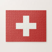 Puzzle Drapeau suisse (Horizontal)