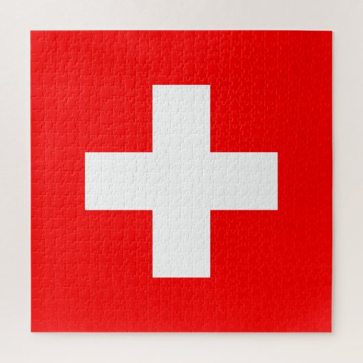 Puzzle Drapeau Suisse (Vertical)
