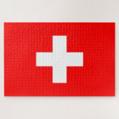 Puzzle Drapeau Suisse (Horizontal)