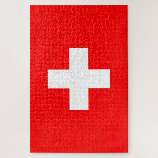 Puzzle Drapeau Suisse (Vertical)