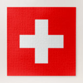Puzzle Drapeau suisse (Suisse) (Horizontal)
