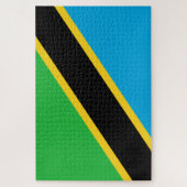 Puzzle Drapeau tanzanien (Vertical)