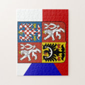 Puzzle Drapeau tchèque (Vertical)