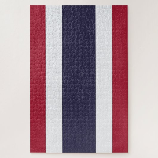 Puzzle Drapeau thaïlandais (Thaïlande) (Vertical)