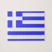 Puzzle Drapeau total de la Grèce (Horizontal)