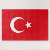 Puzzle Drapeau turc (Horizontal)