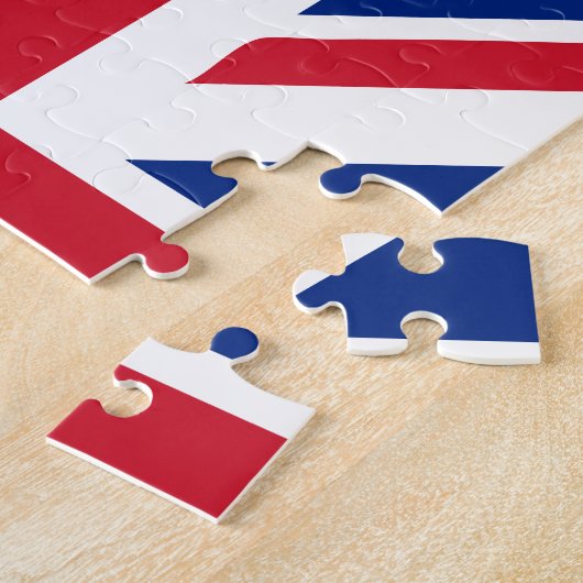 Puzzle Drapeau Union Jack du Royaume-Uni (Côté)