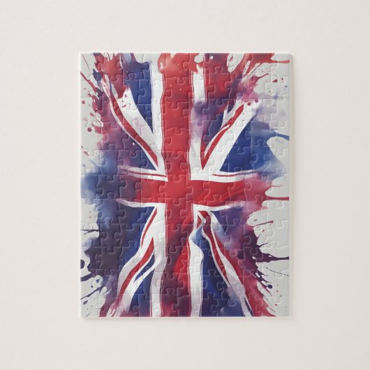 Puzzle Drapeau Union Jack UK (Vertical)