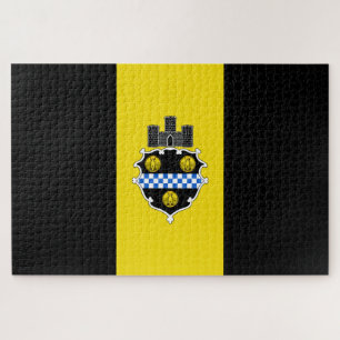 Puzzle Drapeau urbain de Pittsburgh (Pennsylvanie)