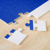Puzzle Drapeau urbain de Tel Aviv (Israël) (Côté)
