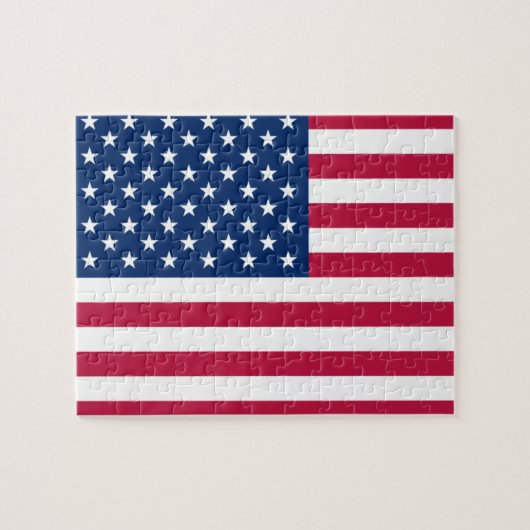 Puzzle drapeau usa (Horizontal)