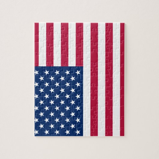 Puzzle drapeau usa (Vertical)