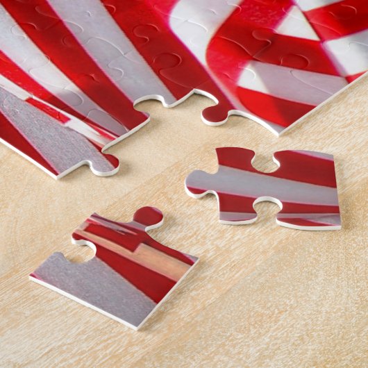 Puzzle Drapeaux américains (Côté)
