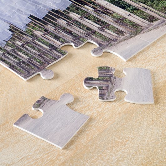 Puzzle Drapeaux de prières bouddhistes - Bhoutan, Himalay (Côté)