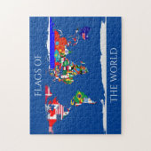 Puzzle drapeaux du monde (Vertical)